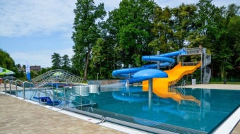 Otwarcie parku wodnego w Tworkowie