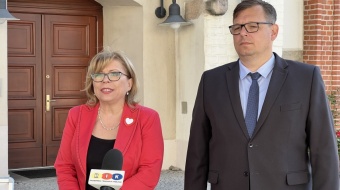 Konferencja posłanki Lenartowicz