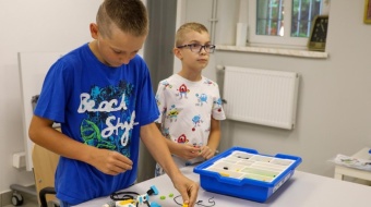 Warsztaty lego w bibliotece