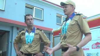 Strażacy medaliści