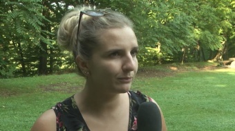 Piknik leśny w Oborze