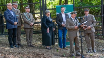 Powitanie żubrów w Brzeziu