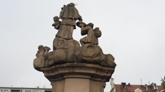 Konserwacja figury św. Jana Nepomucena