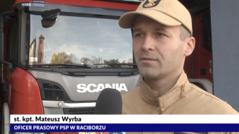 Działania PSP Racibórz