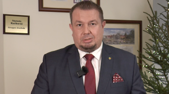 Życzenia noworoczne starosty Grzegorza Swobody