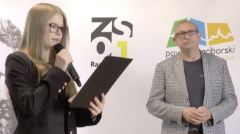 Profesor Łukasz Krakowczyk w I LO