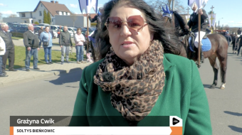 Procesja wielkanocna w Bieńkowicach gm. Krzyżanowice