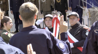 Ślubowanie klas mundurowych