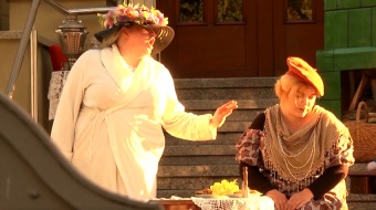 Teatr na schodach biblioteki