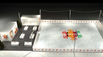 Na łyżwach po rynku