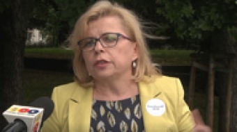 Konferencja prasowa Gabrieli Lenartowicz