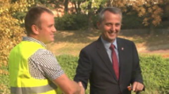 Rozpoczęcie budowy lewego brzegu bulwarów