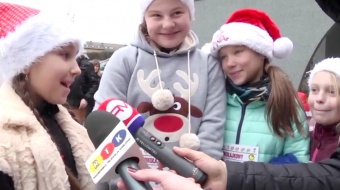 Bieg mikołajkowy w Parku Roth