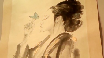 Kłaniając się wiśni