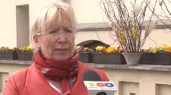 Jarmark kwiatów na zamku