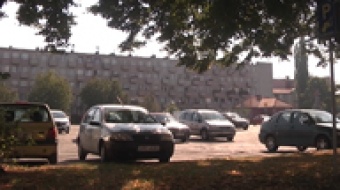 Nieczynny parking na Placu Długosza