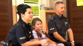 Policjanci w przedszkolu