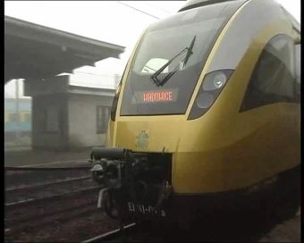 Pociąg papieski w Raciborzu