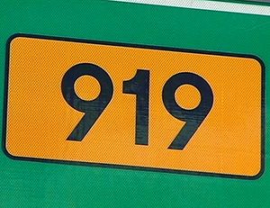 Zapowiedź remontu drogi nr 919